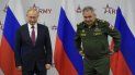 Fotografía fechada el 27 de junio de 2019 del presidente ruso, Vladimir Putin, y el ministro de Defensa, Sergei Shoigu. Fotografía fechada el 27 de junio de 2019 del presidente ruso, Vladimir Putin, y el ministro de Defensa, Sergei Shoigu.