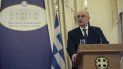 El ministro de exteriores de Grecia Nikos Dendias en la sede del ministerio en Atenas el 9 de julio del 2019. El ministro de exteriores de Grecia Nikos Dendias en la sede del ministerio en Atenas el 9 de julio del 2019.