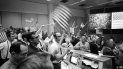 Foto del 24 de julio de 1969 distribuida por la NASA con los festejos por la exitosa coronación de la misión de la Apolo 11, a su llegada a la Luna. Foto del 24 de julio de 1969 distribuida por la NASA con los festejos por la exitosa coronación de la misión de la Apolo 11, a su llegada a la Luna.