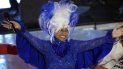 Celia Cruz durante la 3ra entrega anual de los Premios Grammy Latinos el miércoles 18 de septiembre de 2002 en el distrito de Hollywood, Los Ángeles. Celia Cruz durante la 3ra entrega anual de los Premios Grammy Latinos el miércoles 18 de septiembre de 2002 en el distrito de Hollywood, Los Ángeles.