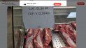 Fotografía que muestra los precios de la carne vacuna en una tienda cubana publicada por Diario de Cuba en su cuenta oficial de Twitter. Fotografía que muestra los precios de la carne vacuna en una tienda cubana publicada por Diario de Cuba en su cuenta oficial de Twitter.
