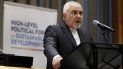 El ministro de Exteriores de Irán, Javad Zarif, se dirige al Foro Político de Alto Nivel sobre Desarrollo Sostenible, en la sede de Naciones Unidas, el 17 de julio de 2019. El ministro de Exteriores de Irán, Javad Zarif, se dirige al Foro Político de Alto Nivel sobre Desarrollo Sostenible, en la sede de Naciones Unidas, el 17 de julio de 2019.