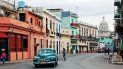 Una calle de La Habana, Cuba. Una calle de La Habana, Cuba.