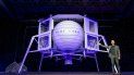 Jeff Bezos, creador de Amazon, durante la presentación del modulo espacial Blue Moon. Jeff Bezos, creador de Amazon, durante la presentación del modulo espacial Blue Moon.