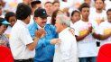 El gobernante nicaragüense Daniel Ortega es visto durante la conmemoración del 40 aniversario del sandinismo en Managua, Nicaragua. El gobernante nicaragüense Daniel Ortega es visto durante la conmemoración del 40 aniversario del sandinismo en Managua, Nicaragua.