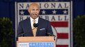Mariano Rivera, el expitcher de los Yanquis de Nueva York, da su discurso al ser exaltado al Salón de la Fama del béisbol, el domingo 21 de julio de 2019, en Cooperstown, Nueva York. Mariano Rivera, el expitcher de los Yanquis de Nueva York, da su discurso al ser exaltado al Salón de la Fama del béisbol, el domingo 21 de julio de 2019, en Cooperstown, Nueva York.
