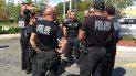 Agentes de la Policía condal durante un entrenamiento. Agentes de la Policía condal durante un entrenamiento.