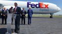 El gobernador de Tennessee Bill Lee en un evento para anunciar inversiones de FedEx Corp, el 2 de agosto del 2019 en Memphis, Tennessee. El gobernador de Tennessee Bill Lee en un evento para anunciar inversiones de FedEx Corp, el 2 de agosto del 2019 en Memphis, Tennessee.