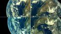 Collage de imágenes publicadas el 4 de agosto en Twitter por la Agencia India de Investigación Espacial (@isro). Collage de imágenes publicadas el 4 de agosto en Twitter por la Agencia India de Investigación Espacial (@isro).
