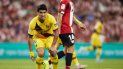 El delantero uruguayo Luis Suárez, del Barcelona, durante el partido contra el Athletic Bilbao por la LaLiga el viernes 16 de agosto de 2019. El delantero uruguayo Luis Suárez, del Barcelona, durante el partido contra el Athletic Bilbao por la LaLiga el viernes 16 de agosto de 2019.