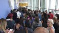 Fotografía proporcionada por Ninis Samuel, usuario de Twitter, de largas filas en la aduana del Aeropuerto Internacional John F. Kennedy, el viernes 16 de agosto de 2019, en Nueva York. Fotografía proporcionada por Ninis Samuel, usuario de Twitter, de largas filas en la aduana del Aeropuerto Internacional John F. Kennedy, el viernes 16 de agosto de 2019, en Nueva York.