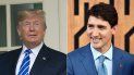 Donald Trump (izq.), presidente de EEUU, y Justin Trudeau, primer ministro de Canadá, han reafirmado su apoyo al nuevo Tratado de Libre Comercio de América del Norte Donald Trump (izq.), presidente de EEUU, y Justin Trudeau, primer ministro de Canadá, han reafirmado su apoyo al nuevo Tratado de Libre Comercio de América del Norte