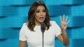 En esta imagen de archivo, tomada el 25 de julio de 2016, la actriz Eva Longoria interviene en la primera jornada de la Convención Nacional del Partido Demócrata en Filadelfia. En esta imagen de archivo, tomada el 25 de julio de 2016, la actriz Eva Longoria interviene en la primera jornada de la Convención Nacional del Partido Demócrata en Filadelfia.