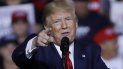El presidente Donald Trump habla en un acto de campaña en Manchester, Nuevo Hampshire, EEUU. El presidente Donald Trump habla en un acto de campaña en Manchester, Nuevo Hampshire, EEUU.