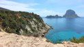Imagen referencial de una de las playas de Ibiza, en España. Imagen referencial de una de las playas de Ibiza, en España.