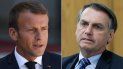 Emmanuel Macron (izq.), presidente de Francia, y su homólogo brasileño, Jair Bolsonaro. Emmanuel Macron (izq.), presidente de Francia, y su homólogo brasileño, Jair Bolsonaro.