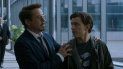 Robert Downey Jr. como Tony Stark y Tom Holland como Peter Parker en Spider-Man: Homecoming. Robert Downey Jr. como Tony Stark y Tom Holland como Peter Parker en Spider-Man: Homecoming.