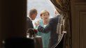 La canciller alemana Angela Merkel, al centro, habla con el presidente del Consejo Europeo, Donald Tusk, a la izquierda, y con el primer ministro británico, Boris Johnson, durante una reunión de coordinación del Grupo de los Siete en el Hotel du Palais en Biarritz, Francia, el sábado 24 de agosto de 2019. La canciller alemana Angela Merkel, al centro, habla con el presidente del Consejo Europeo, Donald Tusk, a la izquierda, y con el primer ministro británico, Boris Johnson, durante una reunión de coordinación del Grupo de los Siete en el Hotel du Palais en Biarritz, Francia, el sábado 24 de agosto de 2019.