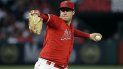 En esta fotografía de archivo del 29 de junio de 2019, el abridor de los Angelinos de Los Ángeles, Tyler Skaggs, lanza contra los Atleticos de Oakland en Anaheim, California. En esta fotografía de archivo del 29 de junio de 2019, el abridor de los Angelinos de Los Ángeles, Tyler Skaggs, lanza contra los Atleticos de Oakland en Anaheim, California.