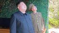Kim Jong-un (izq.), líder de Corea del Norte. Kim Jong-un (izq.), líder de Corea del Norte.