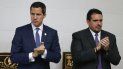 El presidente encargado Juan Guaidó junto al vicepresidente del Parlamento, Stalin González El presidente encargado Juan Guaidó junto al vicepresidente del Parlamento, Stalin González