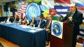 Vista parcial de la mesa del foro ¿Quo Vadis Venezuela? , en Miami. Vista parcial de la mesa del foro ¿Quo Vadis Venezuela? , en Miami.