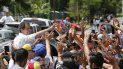 Fotografía del 24 de agosto de 2019 del presidente encargado de Venezuela, Juan Guaidó, en un recorrido por Valencia, en Venezuela. Fotografía del 24 de agosto de 2019 del presidente encargado de Venezuela, Juan Guaidó, en un recorrido por Valencia, en Venezuela.