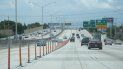 Vista parcial de la autopista I-95, en Miami. Vista parcial de la autopista I-95, en Miami.