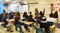 Vista parcial del aula de una escuela en Miami. Vista parcial del aula de una escuela en Miami.