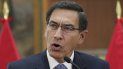 El presidente peruano, Martín Vizcarra, envía un mensaje a la nación desde el Palacio de Gobierno después de una reunión de gabinete en Lima, Perú, el viernes 27 de septiembre de 2019. El presidente peruano, Martín Vizcarra, envía un mensaje a la nación desde el Palacio de Gobierno después de una reunión de gabinete en Lima, Perú, el viernes 27 de septiembre de 2019.