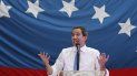Juan Guaidó, presidente encargado de Venezuela, habla durante una asamblea ciudadana en el barrio de El Paradiso en Caracas, el lunes 30 de septiembre de 2019. Juan Guaidó, presidente encargado de Venezuela, habla durante una asamblea ciudadana en el barrio de El Paradiso en Caracas, el lunes 30 de septiembre de 2019.