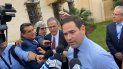 El senador republicano Marco Rubio ofrece declaraciones a su llegada a la 75 Asamblea General de la SIP, en Miami. El senador republicano Marco Rubio ofrece declaraciones a su llegada a la 75 Asamblea General de la SIP, en Miami.