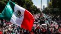 Fotografía del 7 de octubre de 2019 de cientos de taxistas durante una protesta en Ciudad de México, México. Fotografía del 7 de octubre de 2019 de cientos de taxistas durante una protesta en Ciudad de México, México.