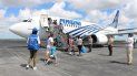 53 familias migrantes retornaron a Honduras desde México gracias a un programa de retorno voluntario organizado por la Organización Internacional para las Migraciones (OIM). 53 familias migrantes retornaron a Honduras desde México gracias a un programa de retorno voluntario organizado por la Organización Internacional para las Migraciones (OIM).
