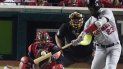 El manager de los Cardenales Mike Shildt, reveló la conclusión de su equipo al hablar sobre un batazo del toletero de los Cardenales Marcell Ozuna en el primer juego de la serie de campeonato. El dominicano Ozuna trituró un lanzamiento de Aníbal Sánchez de Washington, y Shildt quedó sorprendido cuando fue atrapado en la franja de advertencia. El manager de los Cardenales Mike Shildt, reveló la conclusión de su equipo al hablar sobre un batazo del toletero de los Cardenales Marcell Ozuna en el primer juego de la serie de campeonato. El dominicano Ozuna trituró un lanzamiento de Aníbal Sánchez de Washington, y Shildt quedó sorprendido cuando fue atrapado en la franja de advertencia.