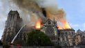 Imagen del incendio de la Catedral de Notre Dame. Imagen del incendio de la Catedral de Notre Dame.