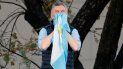 El presidente argentino Mauricio Macri sostiene una bandera nacional durante un evento en Buenos Aires, Argentina, el sábado 28 de septiembre de 2019 El presidente argentino Mauricio Macri sostiene una bandera nacional durante un evento en Buenos Aires, Argentina, el sábado 28 de septiembre de 2019