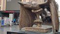 Escultura de Juego de tronos en la Plaza del Callao. Escultura de Juego de tronos en la Plaza del Callao.