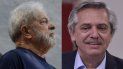 El expresidente brasileño Luiz Inacio Lula da Silva (izq.) y el presidente electo de Argentina, Alberto Fernández. El expresidente brasileño Luiz Inacio Lula da Silva (izq.) y el presidente electo de Argentina, Alberto Fernández.