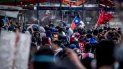 Fotografía del 1ro de noviembre de 2019 de cientos de chilenos que tomaron las calles para protestar contra el gobierno de Sebastián Piñera. Fotografía del 1ro de noviembre de 2019 de cientos de chilenos que tomaron las calles para protestar contra el gobierno de Sebastián Piñera.