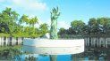 El Holocaust Memorial, en Miami Beach, en recuerdo de las víctimas del exterminio masivo de que fue víctima el pueblo judío. El Holocaust Memorial, en Miami Beach, en recuerdo de las víctimas del exterminio masivo de que fue víctima el pueblo judío.