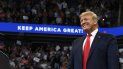 El presidente estadounidense Donald Trump llega a un acto de campaña en Lexington, Kentucky, el lunes 4 de noviembre de 2019. El presidente estadounidense Donald Trump llega a un acto de campaña en Lexington, Kentucky, el lunes 4 de noviembre de 2019.