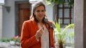 Fotografía de la ministra de Gobierno, María Paula Romo, publicada el 12 de noviembre de 2019 en la cuenta oficial de Twitter del Ministerio de Gobierno de Ecuador. Fotografía de la ministra de Gobierno, María Paula Romo, publicada el 12 de noviembre de 2019 en la cuenta oficial de Twitter del Ministerio de Gobierno de Ecuador.