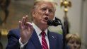 El presidente Donald Trump habla durante un evento sobre los precios de la atención médica en la sala Roosevelt de la Casa Blanca, el viernes 15 de noviembre de 2019. El presidente Donald Trump habla durante un evento sobre los precios de la atención médica en la sala Roosevelt de la Casa Blanca, el viernes 15 de noviembre de 2019.