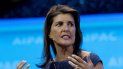 Nikki Haley fotografiada durante una intervención en una conferencia en Washington el 25 de marzo del 2019. La exembajadora de EEUU ante la ONU acaba de lanzar una autobiografía que la mentiene en el candelero como posible aspirante a la presidencia. Nikki Haley fotografiada durante una intervención en una conferencia en Washington el 25 de marzo del 2019. La exembajadora de EEUU ante la ONU acaba de lanzar una autobiografía que la mentiene en el candelero como posible aspirante a la presidencia.