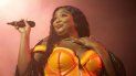 Lizzo durante un show en Philadelphia. Lizzo durante un show en Philadelphia.