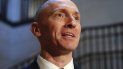 En imagen de archivo del 2 de noviembre de 2017, Carter Page, un asesor de política exterior para la campaña electoral de Donald Trump de 2016, habla con los reporteros tras un día de interrogatorios del Comité de Inteligencia de la Cámara de Representantes, en el Capitolio, en Washington. (AP Foto/J. Scott Applewhite) En imagen de archivo del 2 de noviembre de 2017, Carter Page, un asesor de política exterior para la campaña electoral de Donald Trump de 2016, habla con los reporteros tras un día de interrogatorios del Comité de Inteligencia de la Cámara de Representantes, en el Capitolio, en Washington. (AP Foto/J. Scott Applewhite)