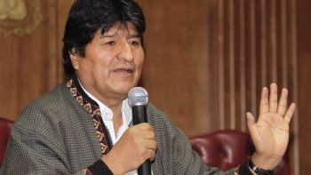 Evo Morales  expresidente de Bolivia