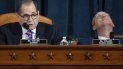El presidente de la Comisión Judicial de la cámara baja, el demócrata Jerrold Nadler, habla en la audiencia sobre las bases constitucionales para un juicio político al presidente Donald Trump. A su derecha, el republicano de mayor jerarquía en la comisión, Doug Collins. En el capitolio, Washington, miércoles 4 de diciembre de 2019. El presidente de la Comisión Judicial de la cámara baja, el demócrata Jerrold Nadler, habla en la audiencia sobre las bases constitucionales para un juicio político al presidente Donald Trump. A su derecha, el republicano de mayor jerarquía en la comisión, Doug Collins. En el capitolio, Washington, miércoles 4 de diciembre de 2019.