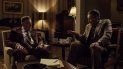 Al Pacino en el papel de Jimmy Hoffa, izquierda, y Robert De Niro como Frank Sheeran en una escena de The Irishman en una fotografía proporcionada por Netflix. Al Pacino en el papel de Jimmy Hoffa, izquierda, y Robert De Niro como Frank Sheeran en una escena de The Irishman en una fotografía proporcionada por Netflix.
